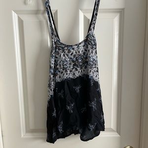 Free people patterned tank